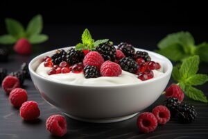 Greek Yogurt with Berries